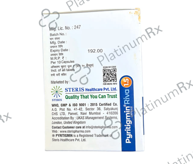 Pyritigmin Riva 1.5mg Capsule 10s