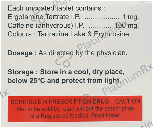 Migranil EC 1/100mg Tablet 10s