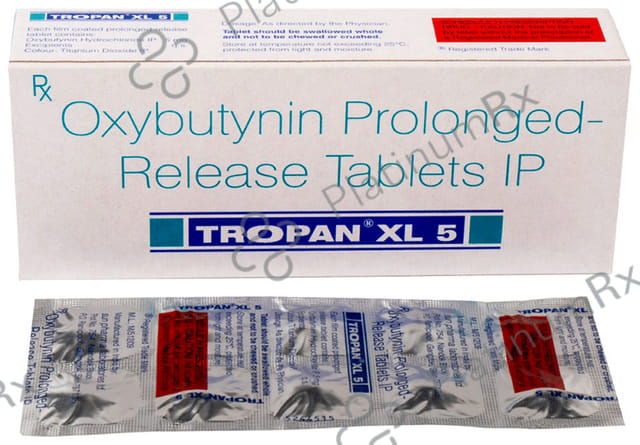 Tropan XL 5mg Tablet PR 10s