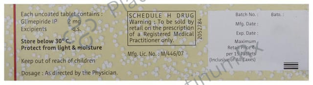 Euglim 2mg Tablet 15s