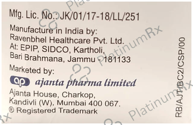 Besicor T 2.5/40mg Tablet 15s