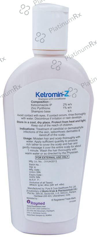 Ketromin-Z Shampoo with Conditioner