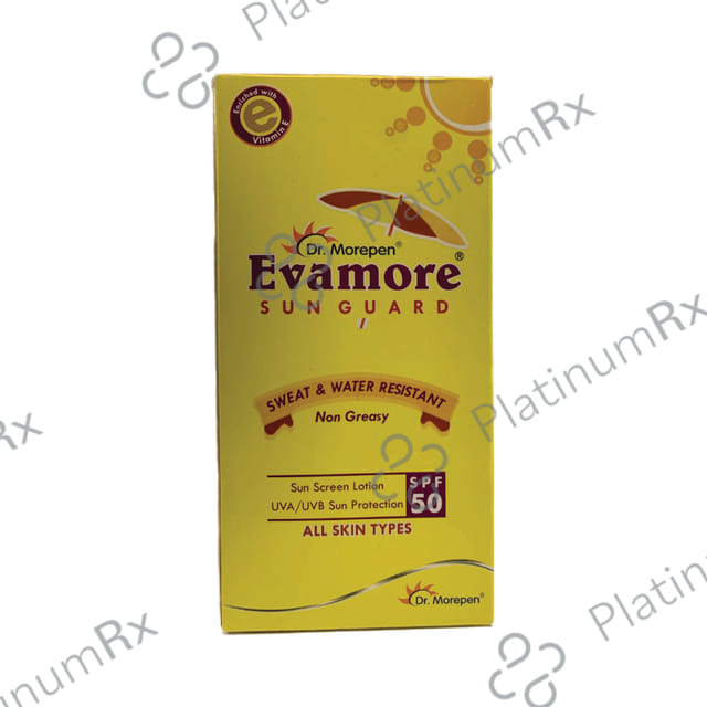 Dr. Morepen Evamore Sun Guard SPF50 Lotion 100ml
