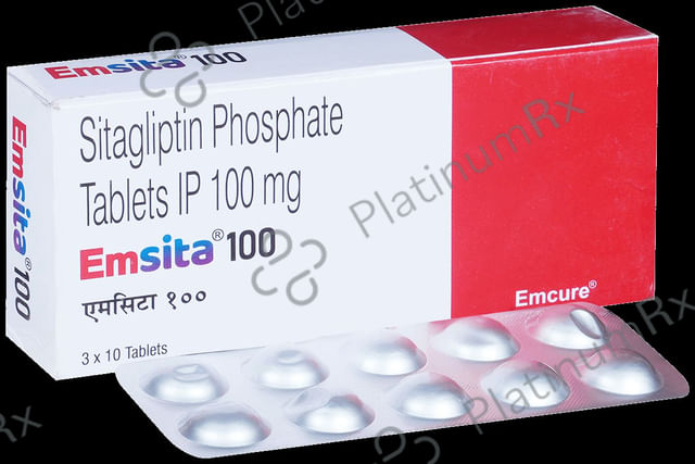 Emsita 100mg Tablet 10s