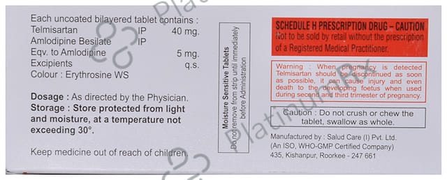 Telpich 5/40mg AM Tablet 10s