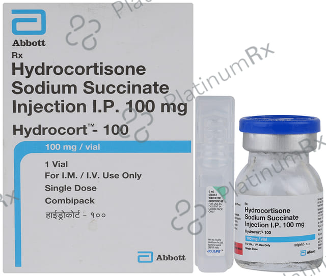 Hydrocort 100mg (WFI) Injection 10ml