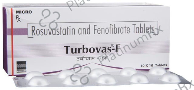 Turbovas F 160/10mg Tablet 10s