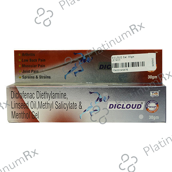 Dicloud Nano Gel 30gm