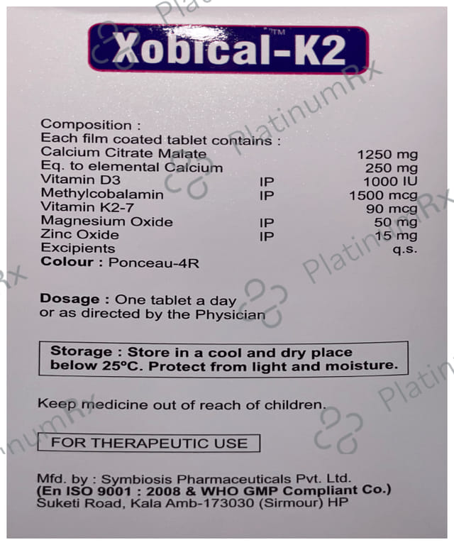 Xobical-K2 Tablet
