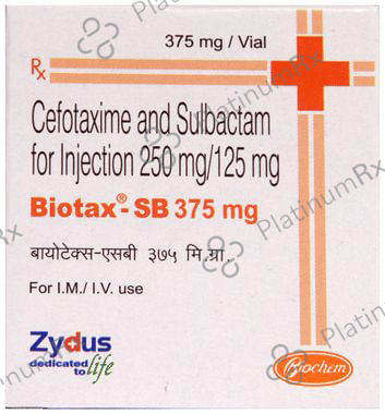 Biotax SB 250 mg/125 mg Injection