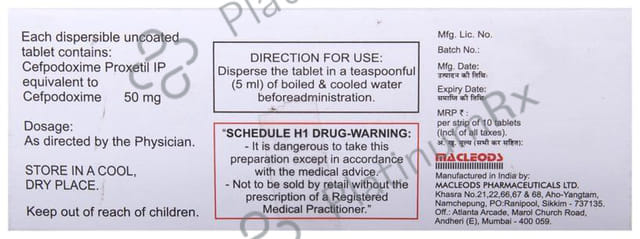 Polypod 50 DT Tablet