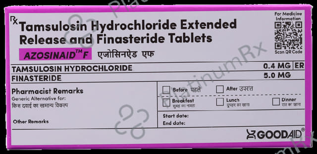 Azosinaid F 5/0.4mg Tablet ER 10s