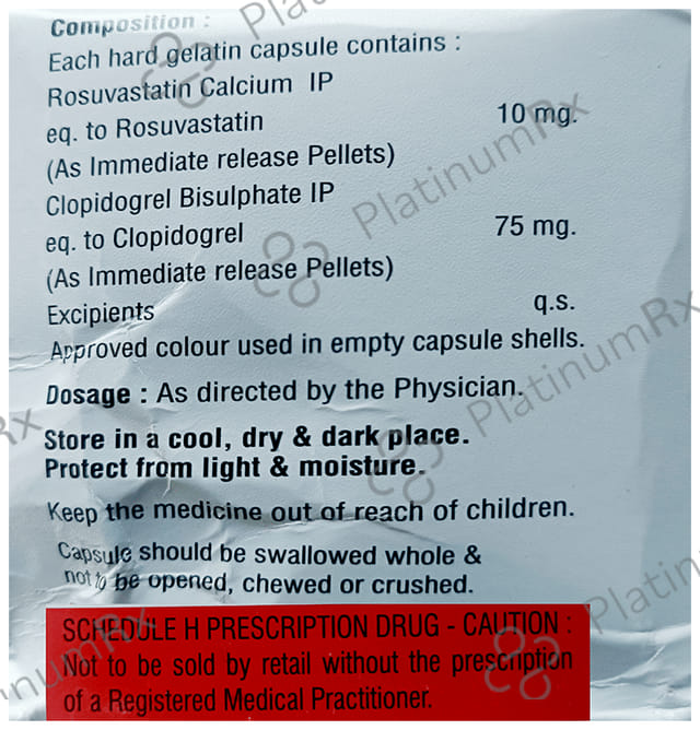 Thankroz CV 10mg/75mg Capsule