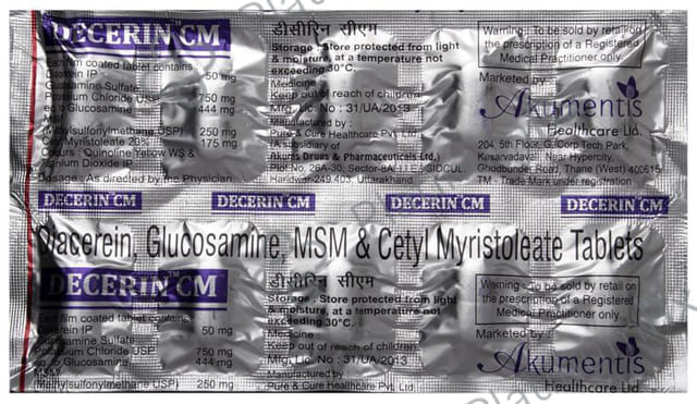 Decerin CM Tablet