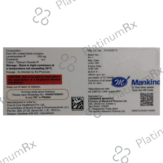 Epifast 250mg Tablet 10s