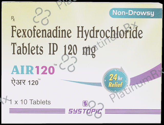 Air 120mg Tablet 10s