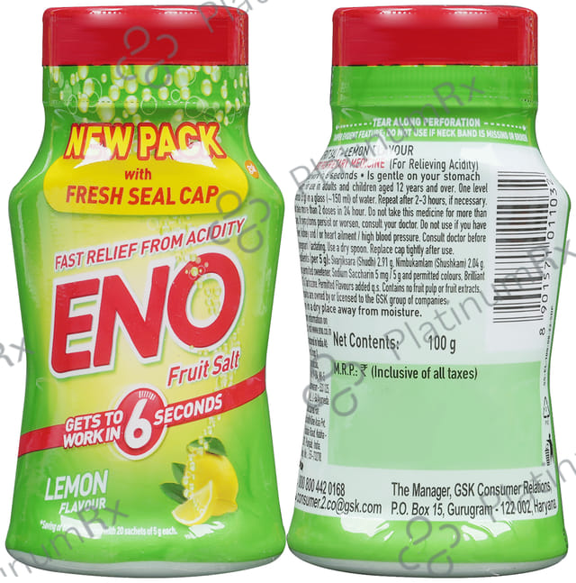 Eno Flavour Lemon Powder 100gm