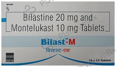 Bilast M 20/10mg Tablet 15s