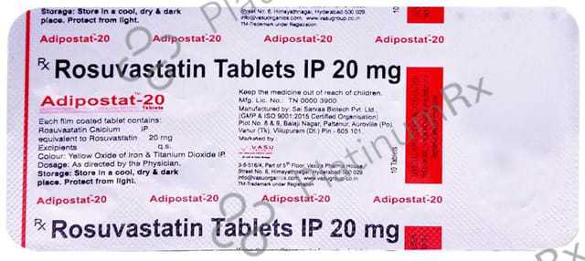 Adipostat 20mg Tablet 10s