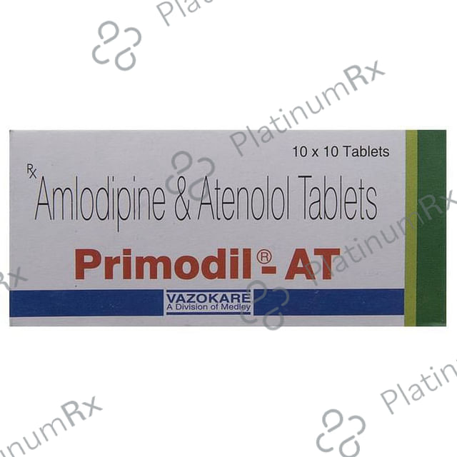 Primodil AT 5/50mg Tablet 10s