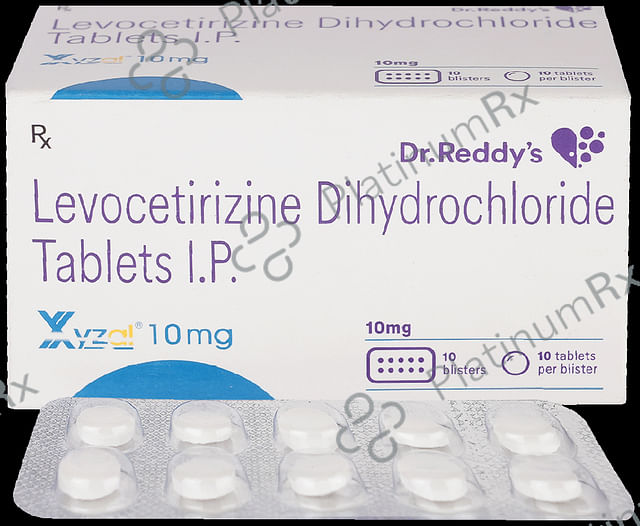 Xyzal 10mg Tablet 10s