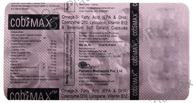 Cobimax Soft Gelatin Capsule 10s