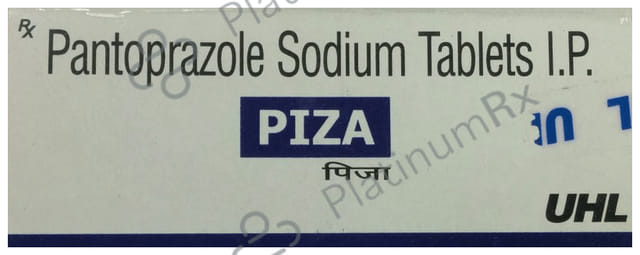 Piza 40mg Tablet 10 Tablet Unimarck Health Ltd