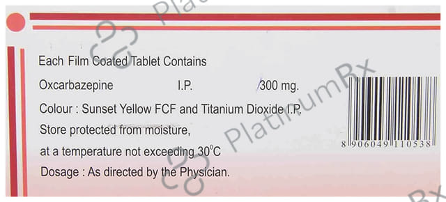 Epocarb 300mg Tablet 10s