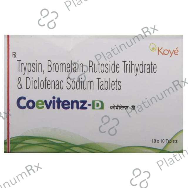 Coevitenz D 90/50/100/48mg Tablet 10s