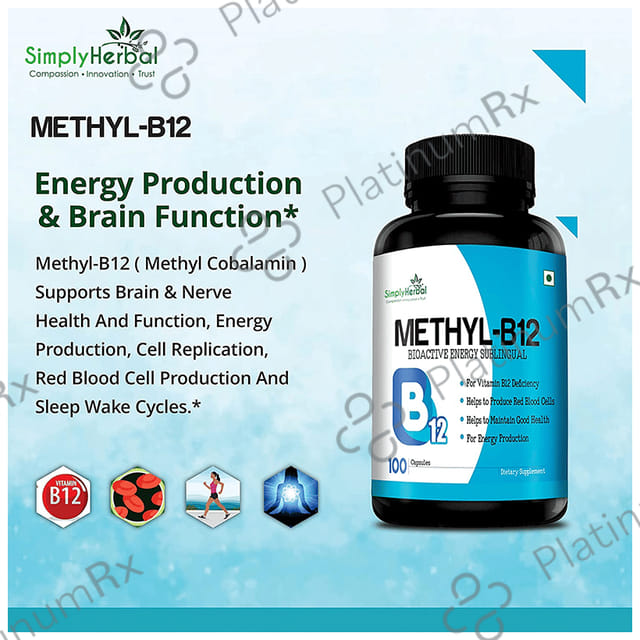 Simply Herbal Methyl-B12 Capsule