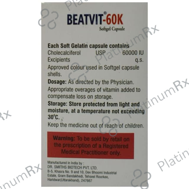 Beatvit 60K Softgel Capsule
