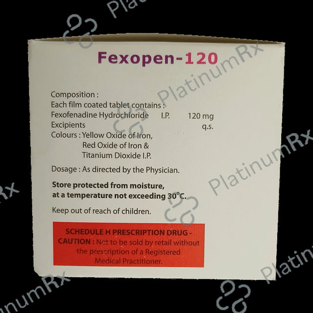 Fexopen 120 Tablet