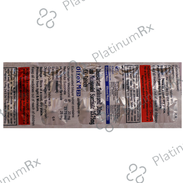Olzox M 20/25mg Tablet 10s