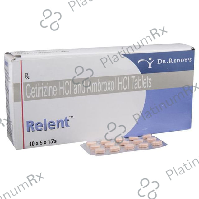 Relent 60/5mg Tablet 15s
