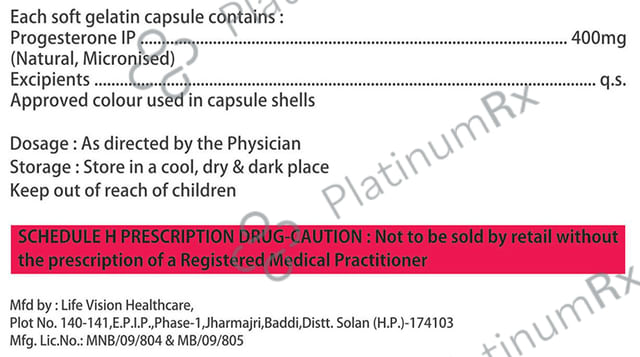 Gestochem 400 Soft Gelatin Capsule