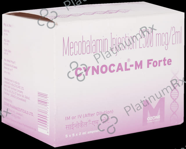 Cynocal M Forte 2500mcg Injection 2ml