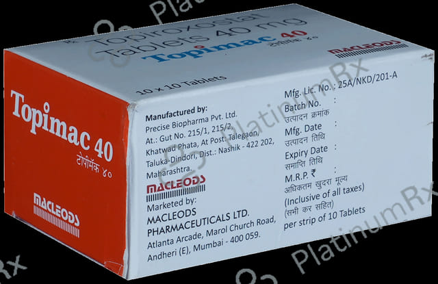 Topimac 40 Tablet