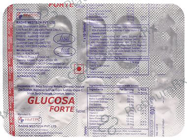 Glucosa Forte Tablet 10s