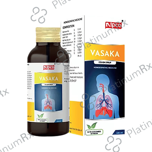 Nipco Vasaka Cough Syrup 100 ml