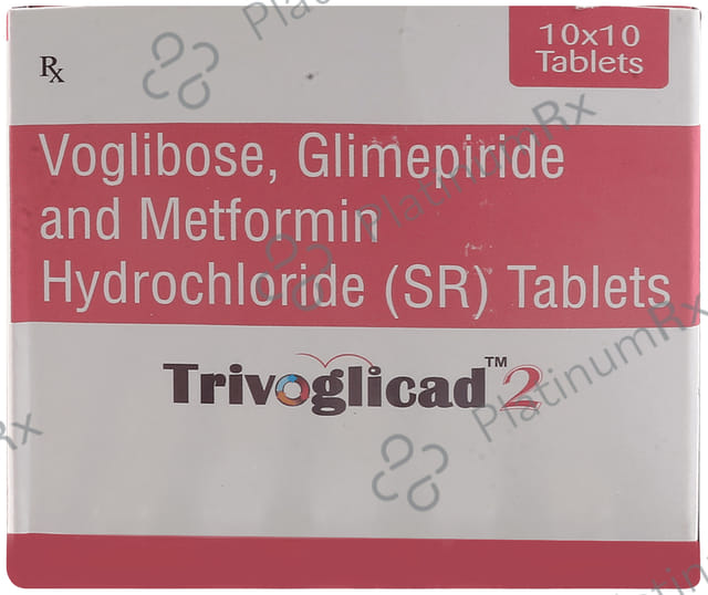 Trivoglicad 2/500/0.3mg Tablet SR 10s