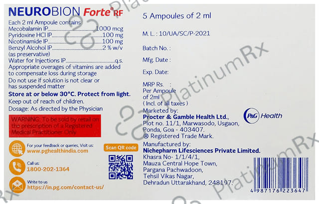 Neurobion RF Forte Injection 2ml