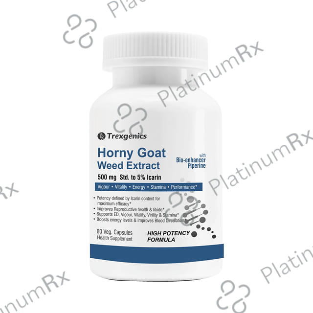 Trexgenics Horny Goat Weed Extract Veg Capsule