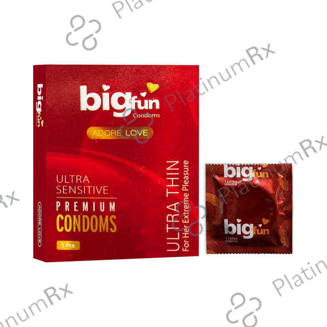 Bigfun Ultra Sensitive Premium Ultra Thin Condom 3s