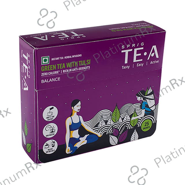 Sprig Green Tea with Tulsi Sachet 25s