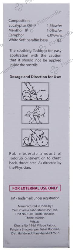 Toddrub Ointment 40gm