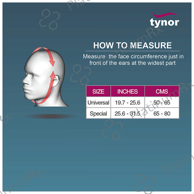 Tynor I 85 Face Open Hood Compression Garment Universal
