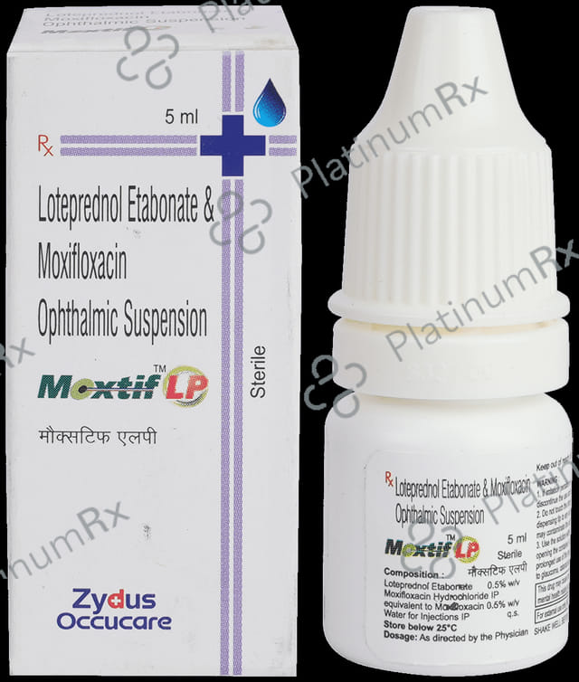 Moxtif LP Ophthalmic Suspension 5ml