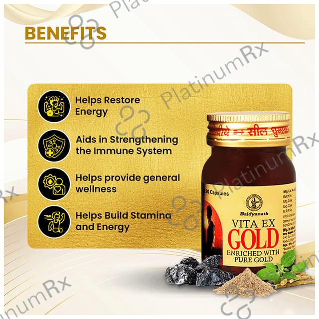 Baidyanath (Noida) Vita Ex Gold Capsule