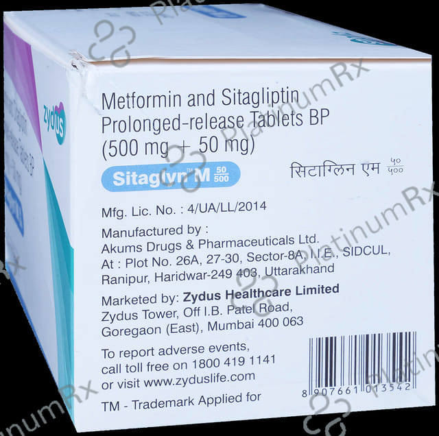Sitaglyn M 50/500mg Tablet SR 10s