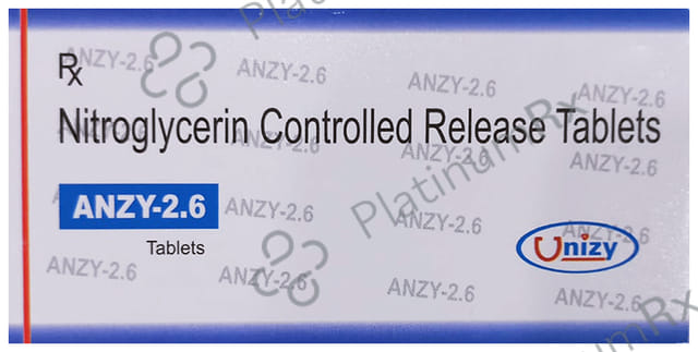 Anzy 2.6mg Tablet CR10s